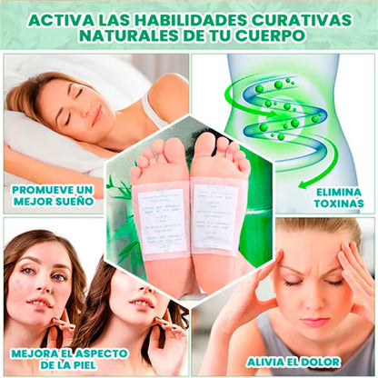 🔥 Parches Kinokis desintoxicantes 100x1