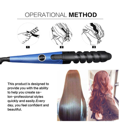 Combo Nano Titanium 3 en 1 Plancha Digital Profesional + Rizador Curl Perfect + Peine Profesional